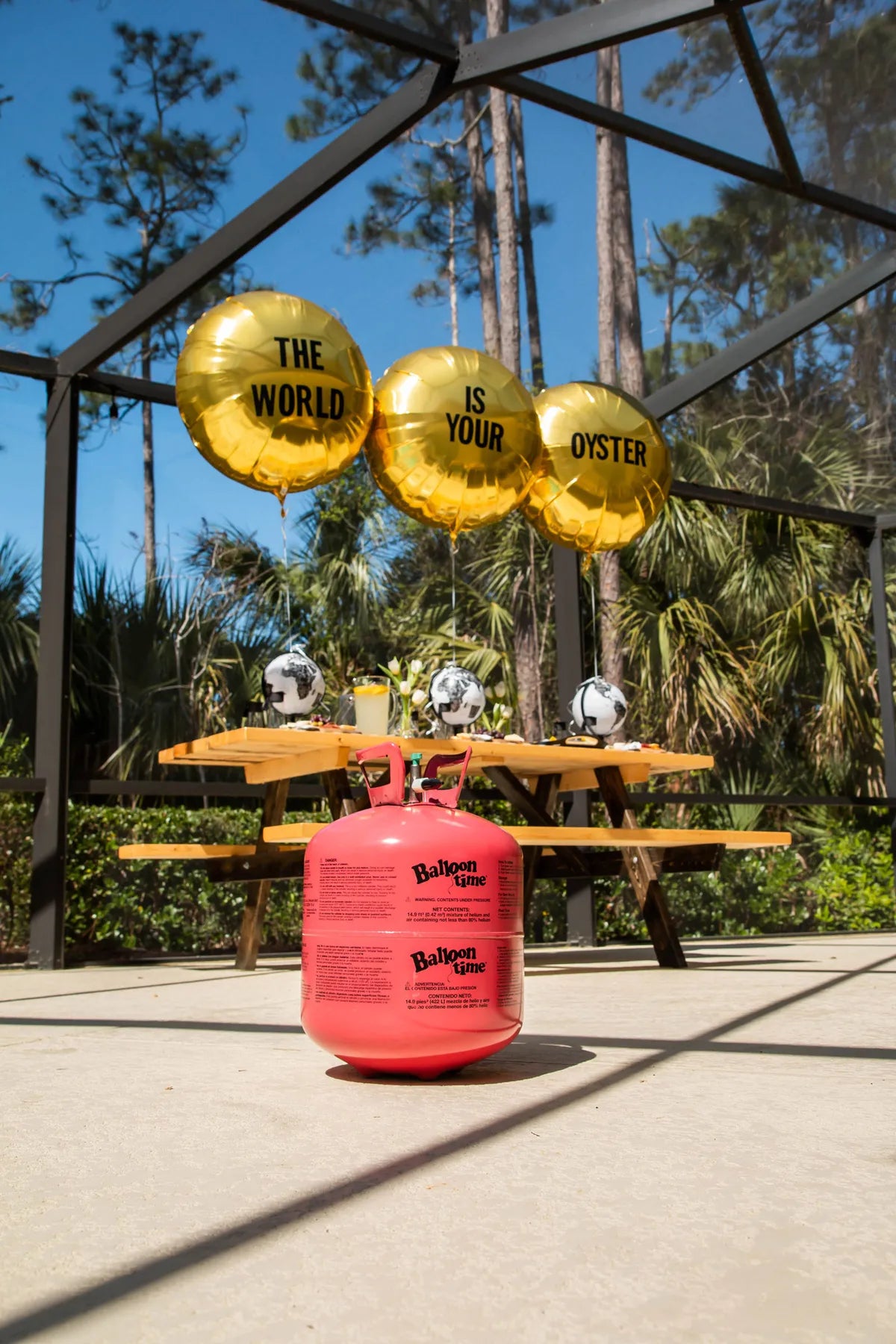 Jumbo Helium Tank